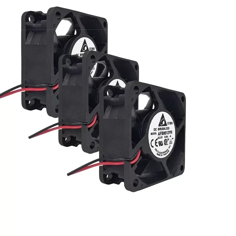 Delta AFB0612VH-A Cooling Fan 5500RPM 60x60x25.4mm Ball Bearing 12V DC 0.28A
