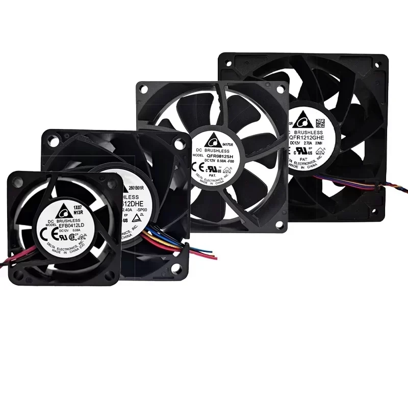 Delta AFB0624HD Cooling Fan Car air Freshener Machine Cooling 4000RPM 24V DC 16.6CFM Roof 0.08A Ball Bearing