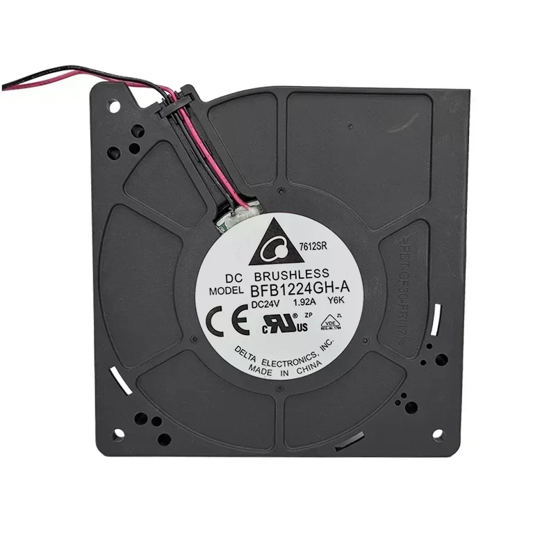 Delta BFB1224GH-AY6K 24V 1.92A Centrifugal Blowers 120x120x32mm Ball Bearing Plastic Blade Air Exhaust