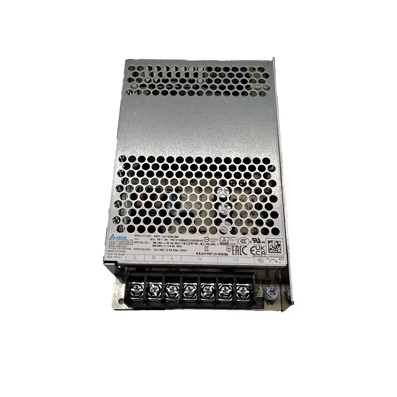 Delta PMT-12V150W2BA Panel Mount Switching Mode Power Supply 150W Rated Output Voltage 12V 90-264V Input 12.5A
