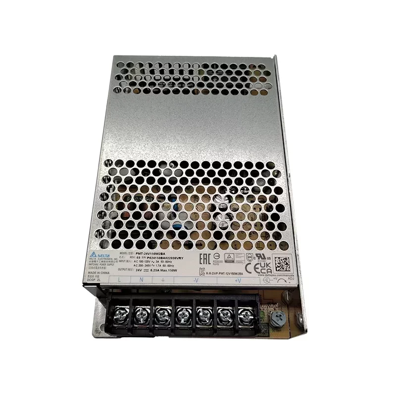 Delta PMT-24V150W2BA Panel Mount AC-DC Switching Mode Power Supply 150W Rated Output Voltage 24V Input Voltage 100-240V Output