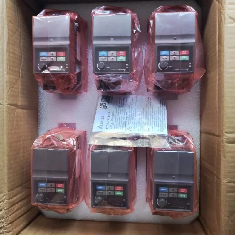 Delta VFD004EL21A 1P/230V/400W VFD Variable Frequency Drive with Vector Control 220V Nominal Voltage