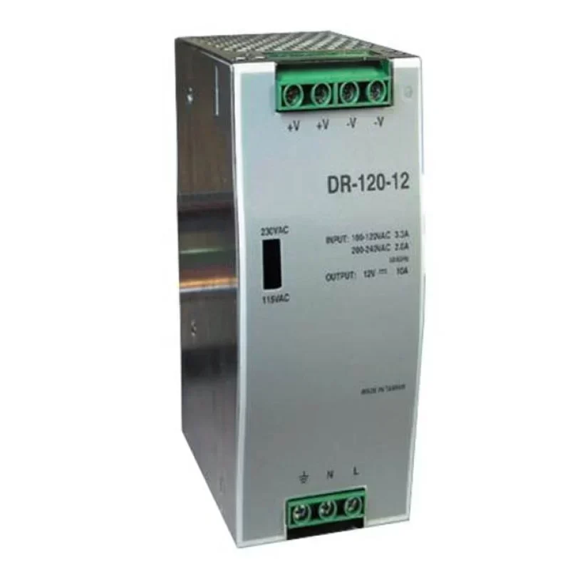 DR-120-24 Single Output Mean Well 120W 24V DIN Rail Power Supply DR-120-24 Single Output Mean Well 120W 24V DIN Rail Power Supply