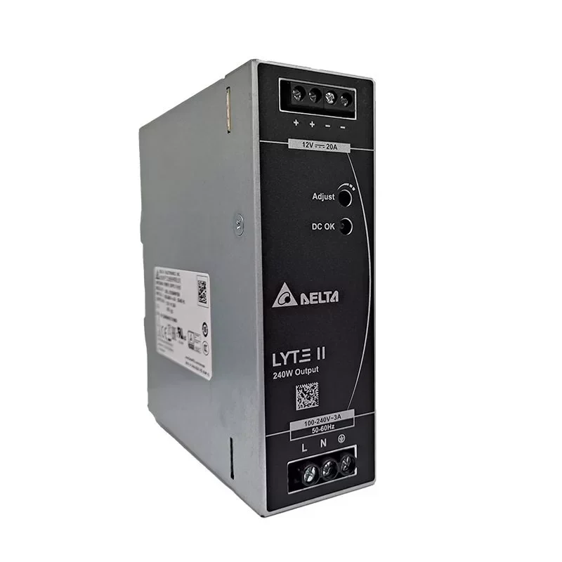 DRL-12V240W1EN Delta Rail Series 12V 240W Power Supply DRL Switching Power Supply New DRL-12V240W1EN Delta Rail Series 12V 240W Power Supply DRL Switching Power Supply New