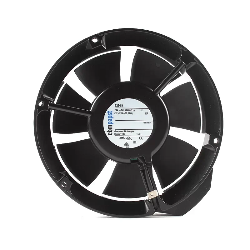 Ebmpapst 6224N 24V 18W 3400RPM DC Axial Compact Fan