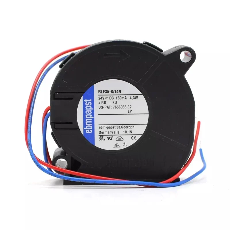 ebmpapst RLF35-8/14N 24V 4.3W Turbo Blower Fan