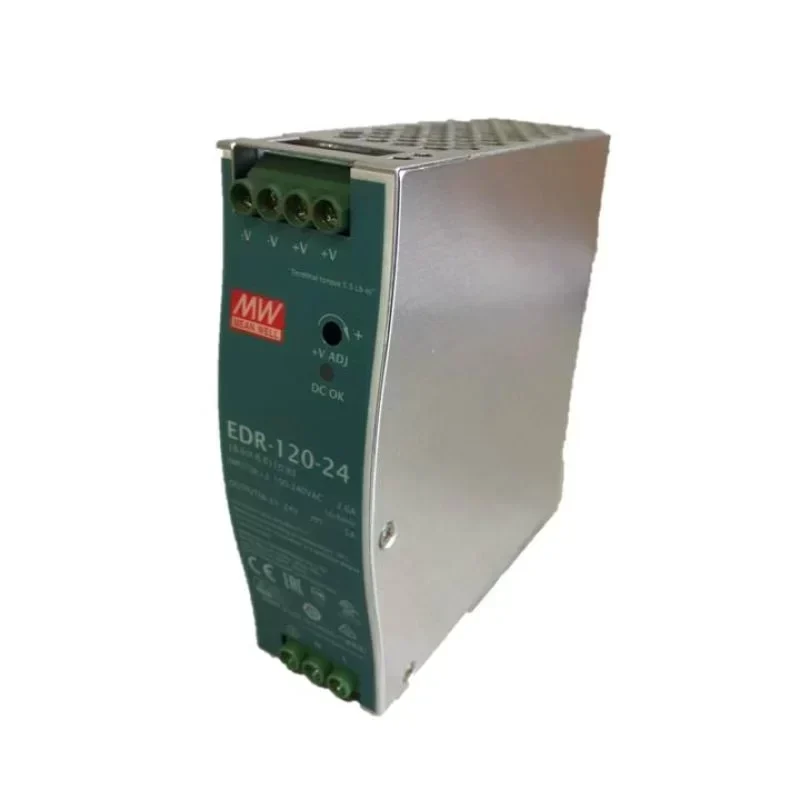 EDR-120-24 24V AC-DC Single Output Enclosed Mean Well Power Supply EDR-120-24 24V AC-DC Single Output Enclosed Mean Well Power Supply