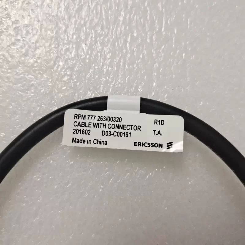 Ericsson RPM 777 263/00320 Cable With Connector Ericsson RPM 777 263/00320 Cable With Connector