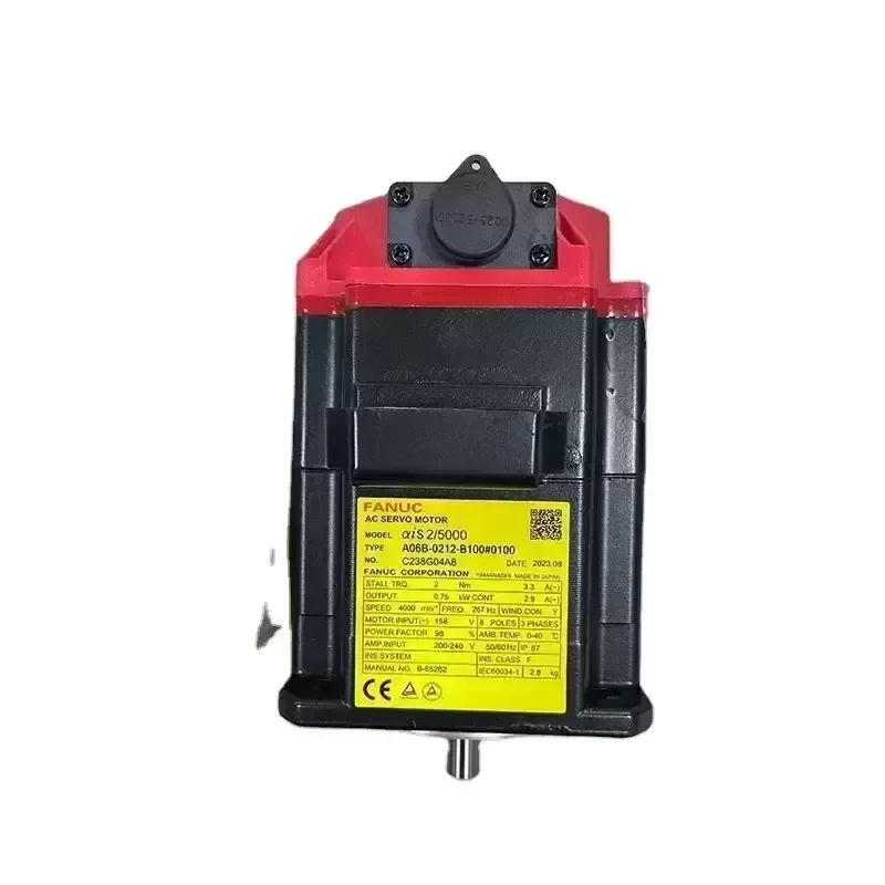FANUC A06B-0212-B100#0100 AC Servo Motor Equipment for Electrical Applications