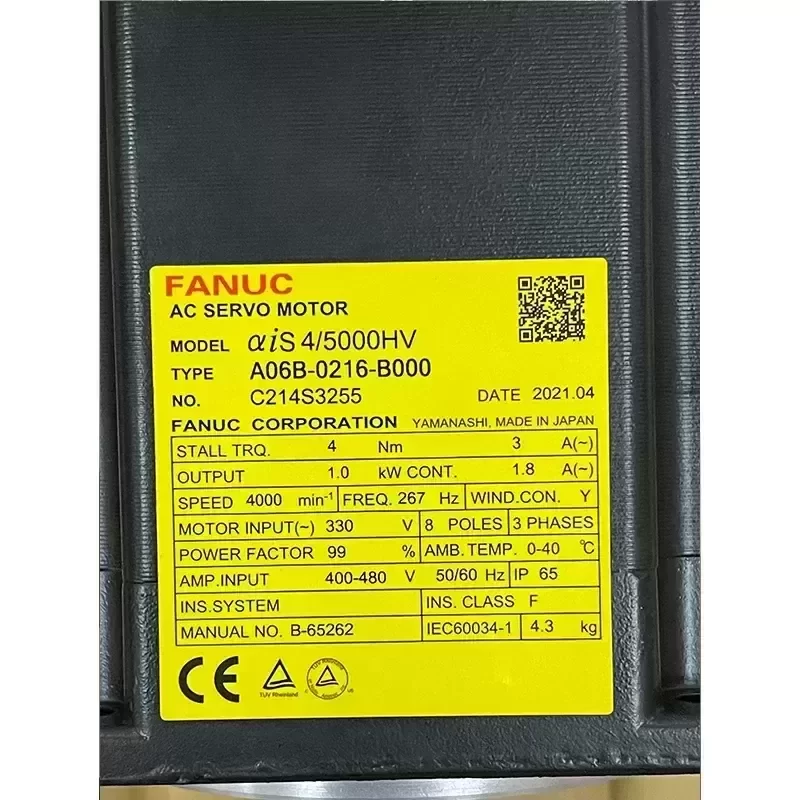 FANUC A06B-0216-B000 Product Accessories FANUC A06B-0216-B000 Product Accessories