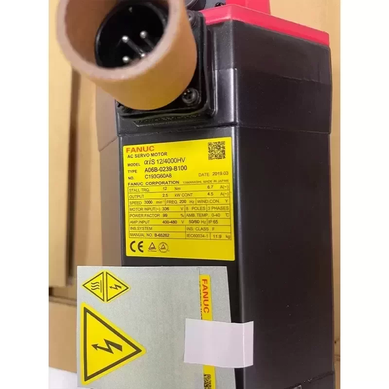 FANUC A06B-0239-B100 AC Servo Motor FANUC A06B-0239-B100 AC Servo Motor