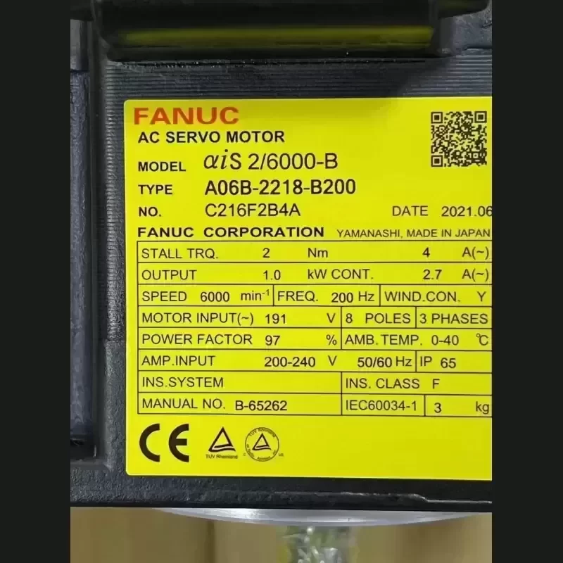 FANUC A06B-2218-B200 Aluminum Accessories for Electrical Equipment