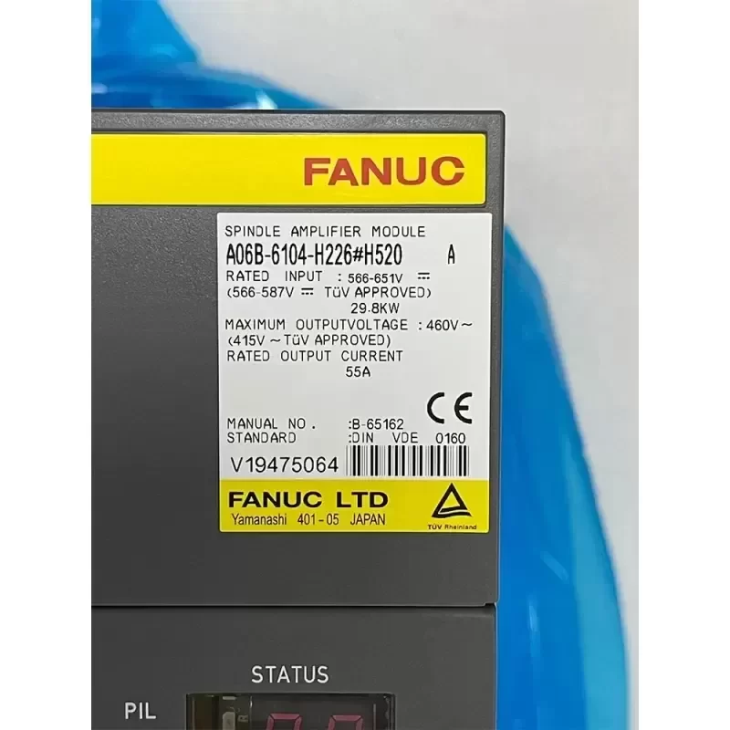 FANUC A06B-6104-H226#H520 Servo Amplifier Module Electrical Equipment FANUC A06B-6104-H226#H520 Servo Amplifier Module Electrical Equipment