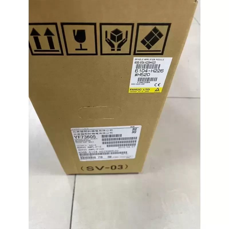 FANUC A06B-6104-H226#H520 Servo Amplifier Module Electrical Equipment FANUC A06B-6104-H226#H520 Servo Amplifier Module Electrical Equipment
