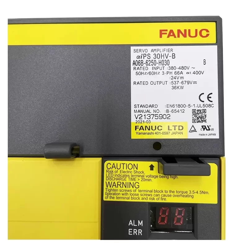 FANUC A06B-6250-H030 CNC Drive Electrical Equipment Accessory FANUC A06B-6250-H030 CNC Drive Electrical Equipment Accessory