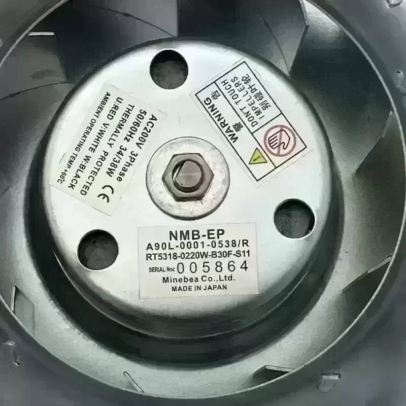 Fanuc PLC Original CNC Spindle Fan A90L-0001-0538/R Fanuc PLC Original CNC Spindle Fan A90L-0001-0538/R