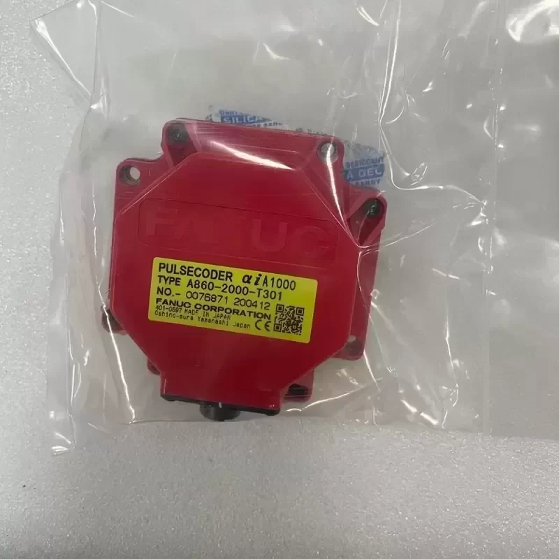 FANUC Spindle Encoder A860-2000-T301 with Ethernet Communication for CNC Machine A8602000T301 Origin FANUC Spindle Encoder A860-2000-T301 with Ethernet Communication for CNC Machine A8602000T301 Origin