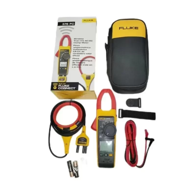 Fluke 376FC True RMS AC DC Clamp Meter with IFlex Feature Fluke 376FC True RMS AC DC Clamp Meter with IFlex Feature
