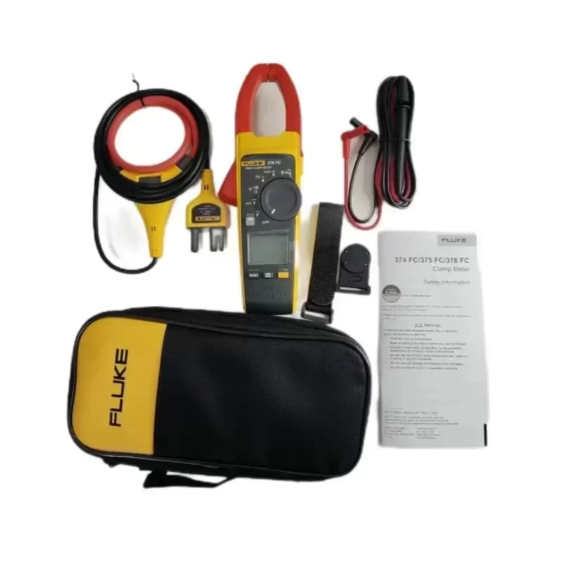 Fluke 376FC True RMS AC DC Clamp Meter with IFlex Feature Fluke 376FC True RMS AC DC Clamp Meter with IFlex Feature