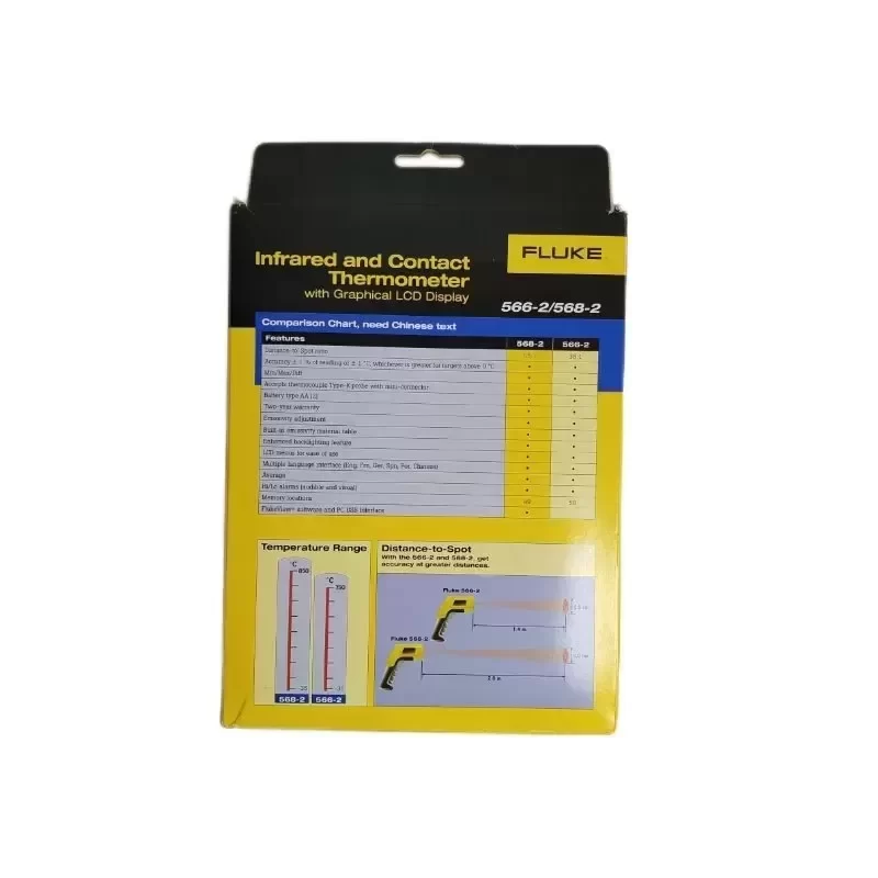 Fluke 566-2 TInfrared and Contact Thermometer 561 568-2 572-2 Fluke 566-2 TInfrared and Contact Thermometer 561 568-2 572-2