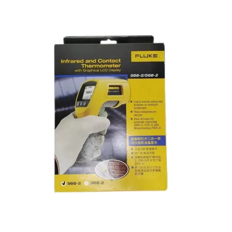 Fluke 566-2 TInfrared and Contact Thermometer 561 568-2 572-2 Fluke 566-2 TInfrared and Contact Thermometer 561 568-2 572-2