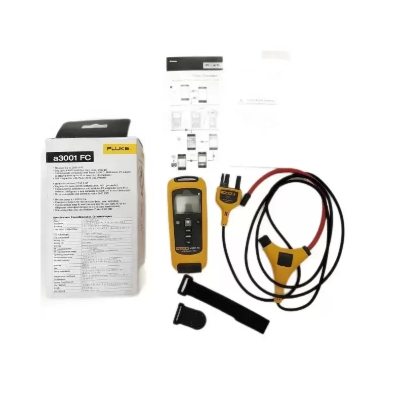 Fluke A3001FC Wireless IFlex Module Measuring AC Current