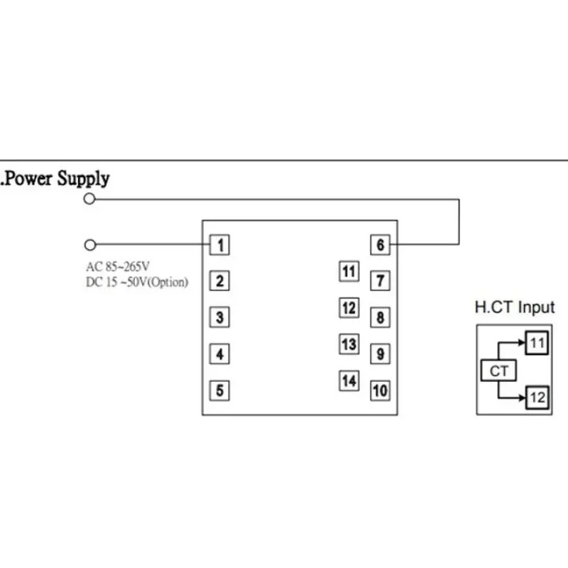 FY400-20100 85-265 VAC 15-50 VDC Digital PID TAIE Temperature Control FY400-20100 85-265 VAC 15-50 VDC Digital PID TAIE Temperature Control