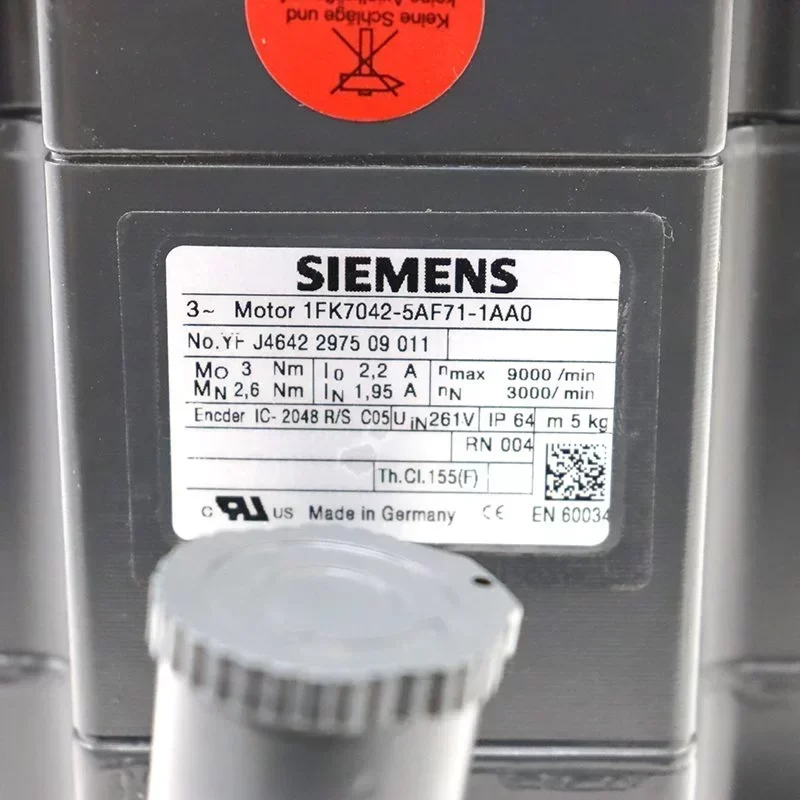 High Precision Siemens Servo Motor 1FK7042-5AF71-1AA0 1FK7042-5AF71-1EB0 Siemens Motor CNC Module for Industrial Automation High Precision Siemens Servo Motor 1FK7042-5AF71-1AA0 1FK7042-5AF71-1EB0 Siemens Motor CNC Module for Industrial Automation