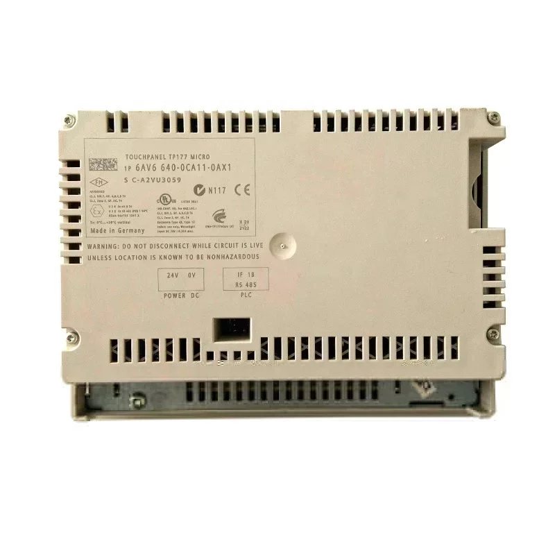 HMI Touch Panel 6AV6642-0AA11-0AX1 SIMATIC TP 177A Screen