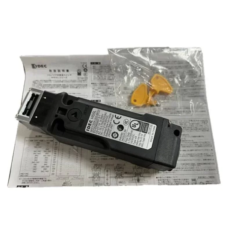 IDEC HS5L-VD44M-G 4PST-NC 125 VAC IP67 Safety Interlock Switch (CCC/CE/TUV ) IDEC HS5L-VD44M-G 4PST-NC 125 VAC IP67 Safety Interlock Switch (CCC/CE/TUV )