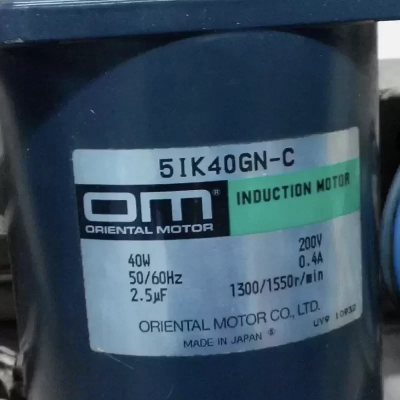 K Series Speed Control 5IK40GN-C Oriental Motor Electrical Equipment K Series Speed Control 5IK40GN-C Oriental Motor Electrical Equipment