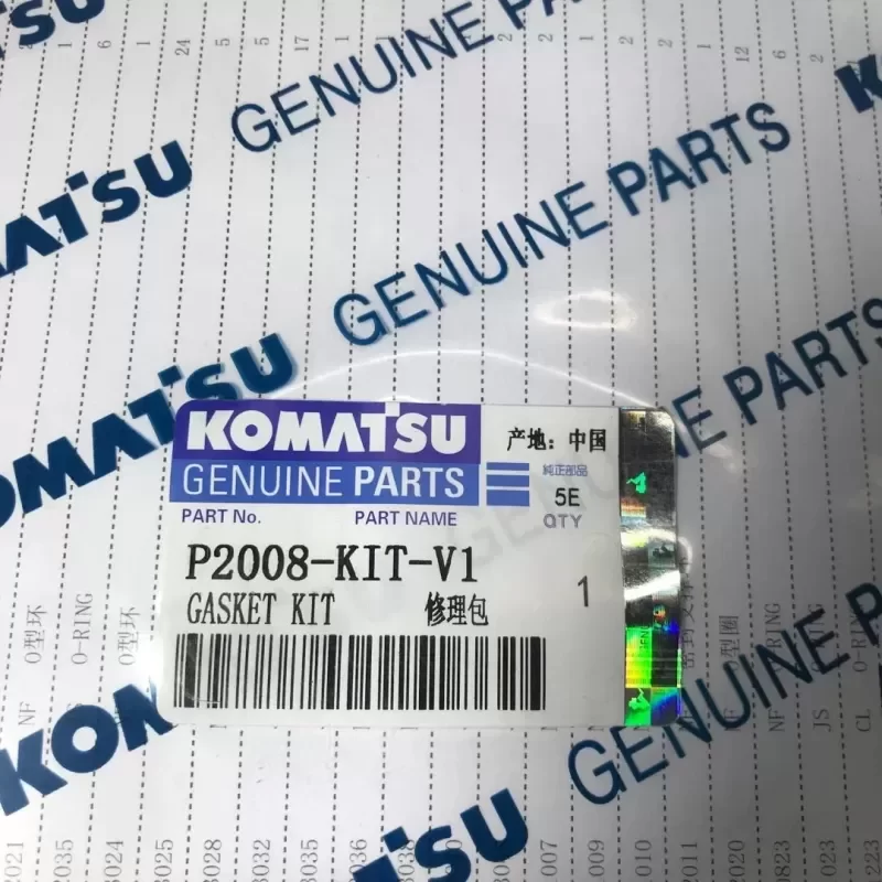 Komatsu Control Valve Seal Kit Pc200-8 Main Control Valve Service Kit P2008-KIT-V1 Komatsu Control Valve Seal Kit Pc200-8 Main Control Valve Service Kit P2008-KIT-V1