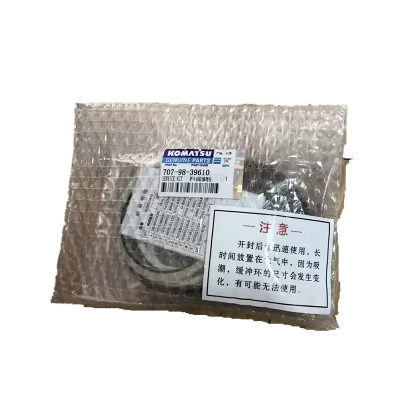 Komatsu Excavator Bucket Cylinder Service Seal Kit 707-98-39610 for PC200-8