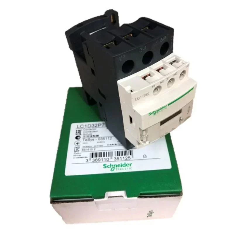 LC1D32P7 32A 230VAC 3P Schneider AC Magnetic Contactor LC1D32P7 32A 230VAC 3P Schneider AC Magnetic Contactor
