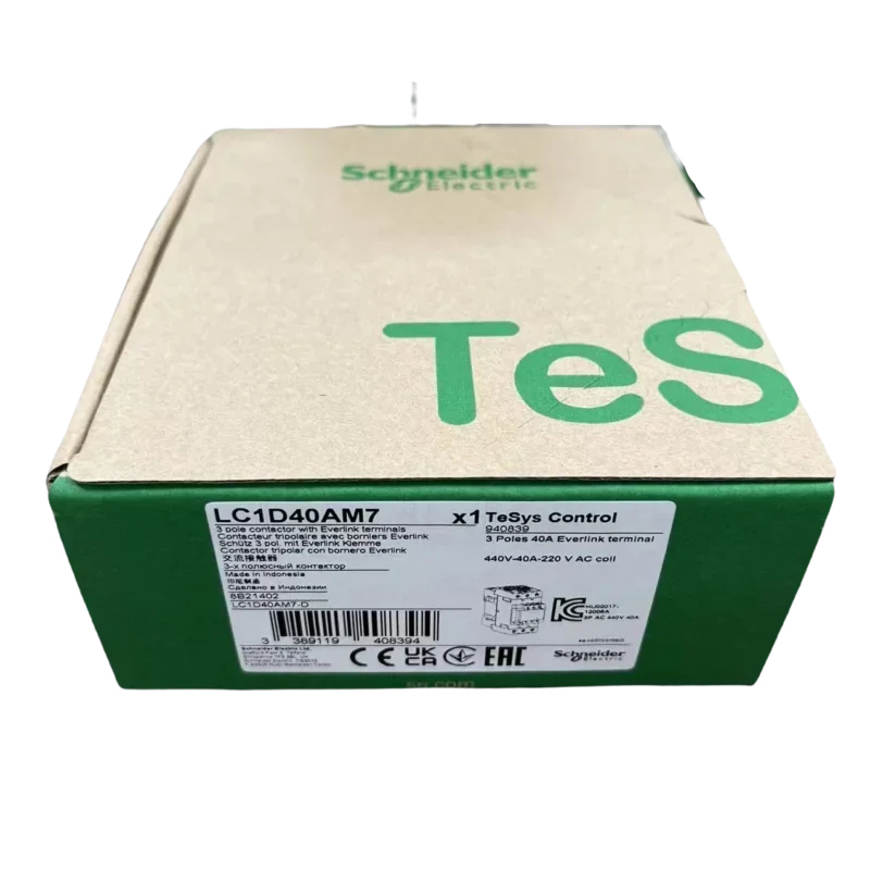 LC1D40AM7 40A 220VAC Schneider AC Magnetic Contactor