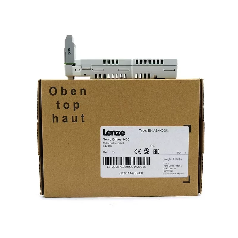 Lenze 9400 Brake Module E94AZHX0051 Motor Brake Control Servo Drives Lenze 9400 Brake Module E94AZHX0051 Motor Brake Control Servo Drives