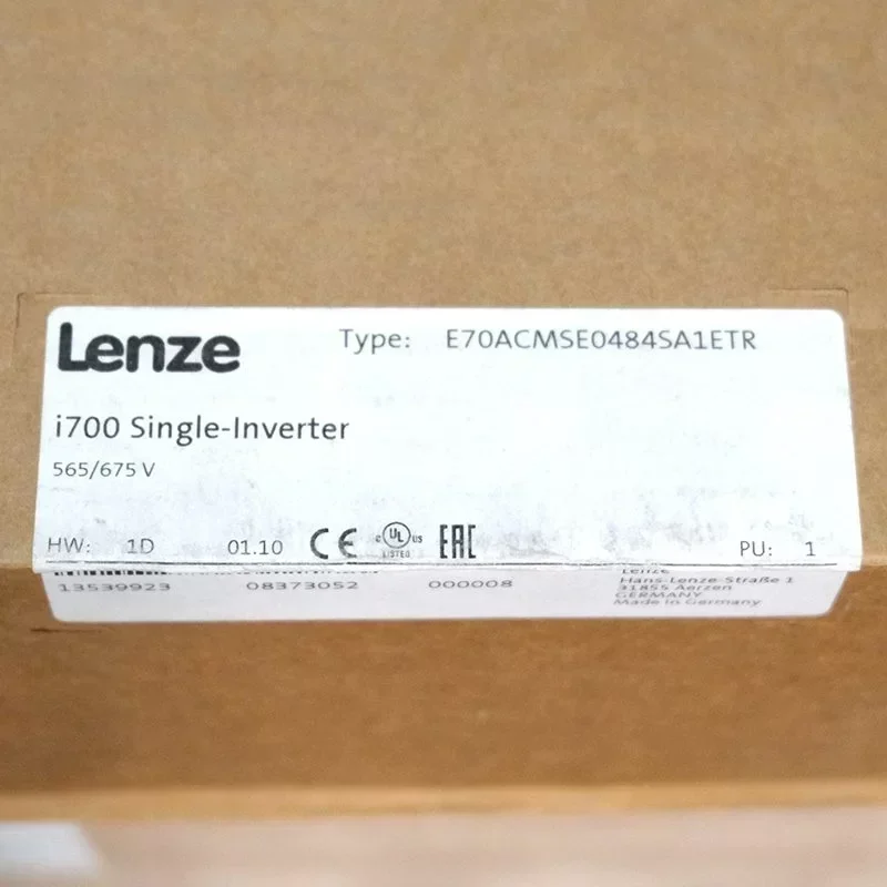 Lenze Frequency Inverter E70ACMSE0484SA1ETR(13539923) I700 Single Inverter Lenze Frequency Inverter E70ACMSE0484SA1ETR(13539923) I700 Single Inverter