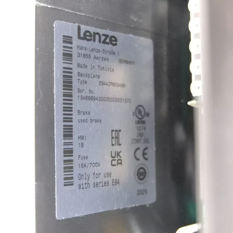 Lenze L-Force Backplane E94AZPM0044N Servo Drive Backplane Lenze L-Force Backplane E94AZPM0044N Servo Drive Backplane