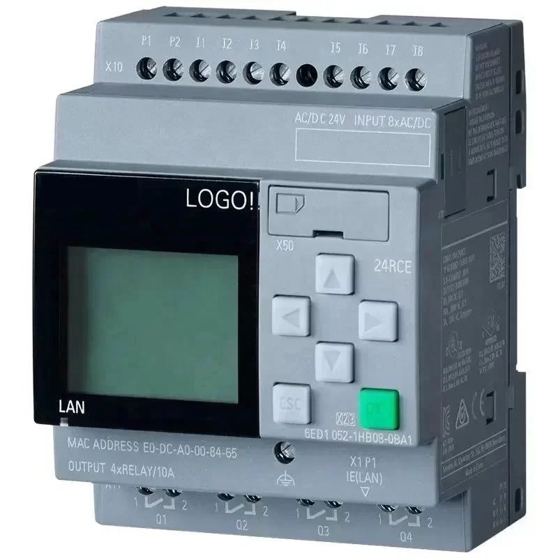LOGO 8.4 12/24RCE Logic Module SIMATIC Siemens PLC 6ED1052-1MD08-0BA2