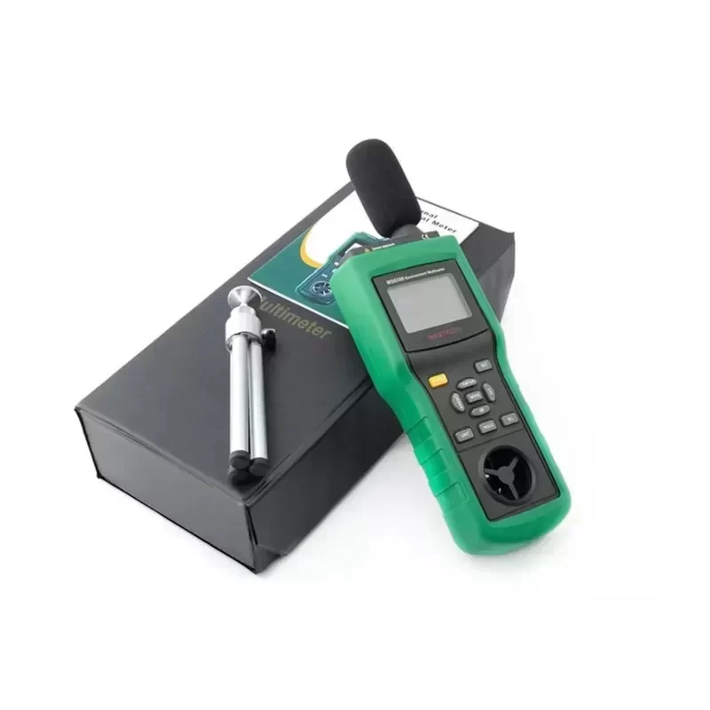 MASTECH MS6300 Illuminance Anemometer and Noise Meter Environmental Detector with Thermohygrometer Moisture Meters Product MASTECH MS6300 Illuminance Anemometer and Noise Meter Environmental Detector with Thermohygrometer Moisture Meters Product