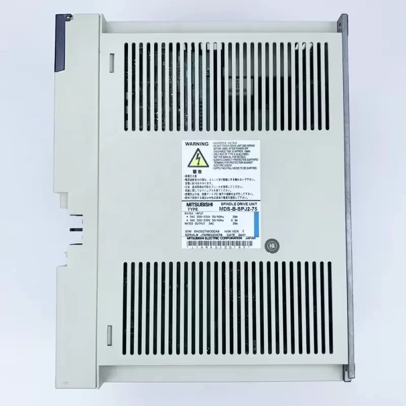 MDS-B-SPJ2-75 Mitsubishi Spindle Drive Amplifier MDSBSPJ275 MDS-B-SPJ2-75 Mitsubishi Spindle Drive Amplifier MDSBSPJ275