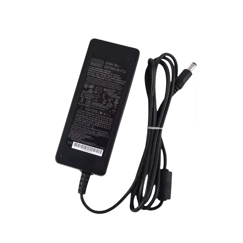 MeanWell GST60A48-P1J 60W AC-DC High-Reliability Green Industrial Adapter MeanWell GST60A48-P1J 60W AC-DC High-Reliability Green Industrial Adapter