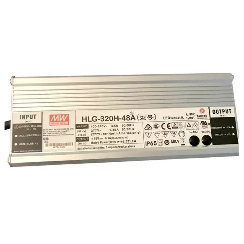 Meanwell HLG-320H-48A Power Supply Constant Voltage Meanwell HLG-320H-48A Power Supply Constant Voltage