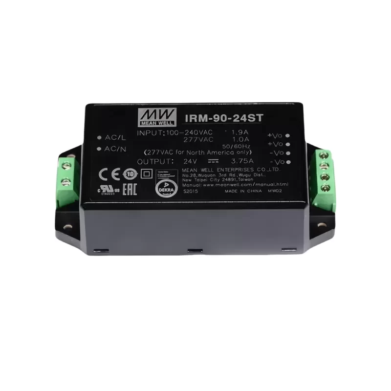 MeanWell IRM-90-24 90W PCB-mounted Green Power Module MeanWell IRM-90-24 90W PCB-mounted Green Power Module