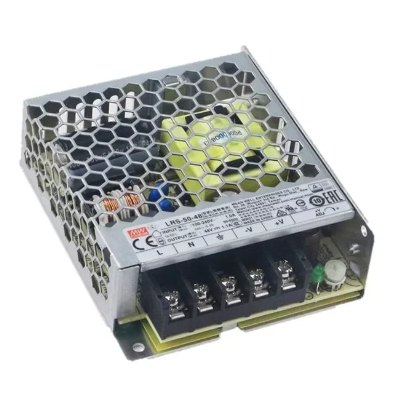 Meanwell LRS-50-48 50W Power Switching Supply with 48V Single Output Voltage
