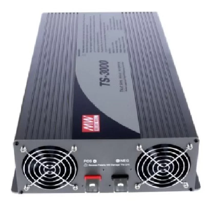 Meanwell TS-3000-12 Customizable 3000W Single Output Sine Wave Power Inverter 12VDC AC with 48V Input Converter Meanwell TS-3000-12 Customizable 3000W Single Output Sine Wave Power Inverter 12VDC AC with 48V Input Converter