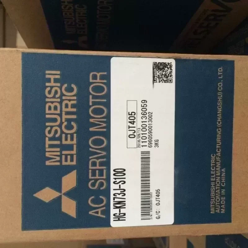Mitsubishi 0.1kW AC Servo Motor Speed Control HG-KN13BJ-S100 Mitsubishi 0.1kW AC Servo Motor Speed Control HG-KN13BJ-S100