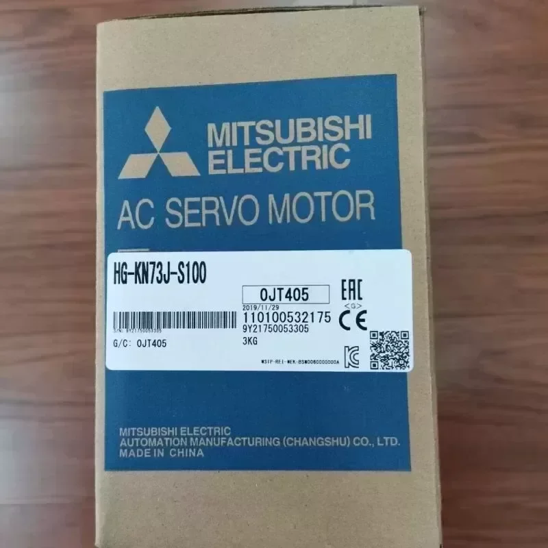 Mitsubishi 0.1kW AC Servo Motor Speed Control HG-KN13BJ-S100 Mitsubishi 0.1kW AC Servo Motor Speed Control HG-KN13BJ-S100