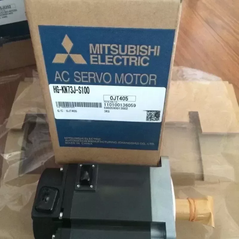 Mitsubishi 0.1kW AC Servo Motor Speed Control HG-KN13BJ-S100 Mitsubishi 0.1kW AC Servo Motor Speed Control HG-KN13BJ-S100