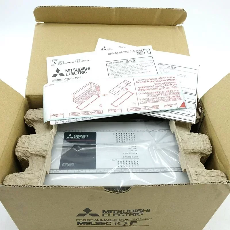 Mitsubishi FX5UJ-60MR/ES FX3U-24MR FX3U-24MT PLC Programmable Controller Plc Module FX3U-24MR Mitsubishi FX5UJ-60MR/ES FX3U-24MR FX3U-24MT PLC Programmable Controller Plc Module FX3U-24MR